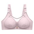 thumbnail image 1 of Timegard Womens Wireless Bras with Support and Lift Adjustable Strap Full Coverage Comfortable Everyday Bra, 1 of 7