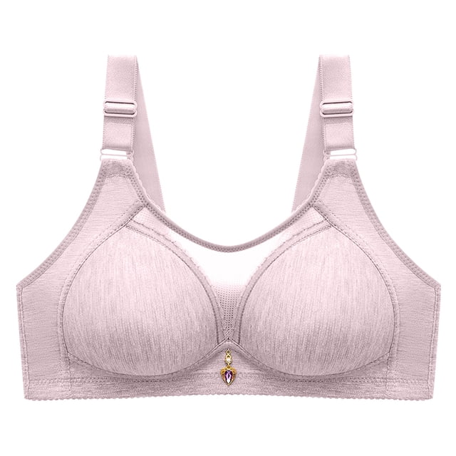Timegard Womens Wireless Bras with Support and Lift Adjustable Strap Full Coverage Comfortable Everyday Bra