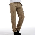 thumbnail image 2 of Pantalon Tactique pour Homme en Ripstop, Pantalon Cargo Extensible, Pantalon de Randonnée Léger pour le Travail, Vêtement d'Extérieur Coupe Décontractée, 2 of 5