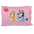 thumbnail image 2 of Bluey Ensemble de Douillette et Taie d'Oreiller Réversible pour Lit 1 ou 2 Places pour Enfants, 100% Polyester, 2 of 9