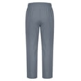 thumbnail image 4 of Diufon Athletic Pants for Men Straight Wide Leg Joggers Sweatpants Drawstring Waist Workout Pants with Pockets, 4 of 5