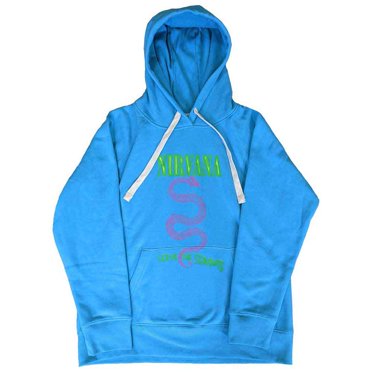 Nirvana Unisex Pullover Hoodie Sweatshirt Serve The Servants Neon