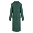 thumbnail image 5 of HWRETIE Ensemble pour Femmes Chandail à Col Rond et Pantalon à Jambe Grand Manches Longues Coupe Ample Tenue Décontractée, 5 of 5