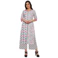 thumbnail image 2 of Moomaya Ensemble Décontracté en Viscose Style Santoon pour Femmes, Ensemble Palazzo 2 Pcs, Robe, Tenue Ethnique, 2 of 5