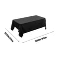 thumbnail image 3 of SPOORYYO Disposable Tablecloths for Parties, Picnics, and Events - 54x72 Inches, Strong Stain Resistance, Easy Cleanup, Available in Multiple Colors, 3 of 6
