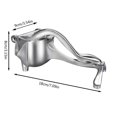 thumbnail image 3 of Hearth & Gear Manual Juicer Squeezer Efficient Orange Fruit Juice Extractor Kitchen Handheld For Fresh Drinks Commercial Juicer Cold Lime Juice Container for Centrifugal Juicers Get Juiced Juicer, 3 of 6