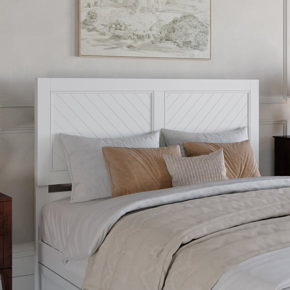 Canyon Queen Wood Headboard in White