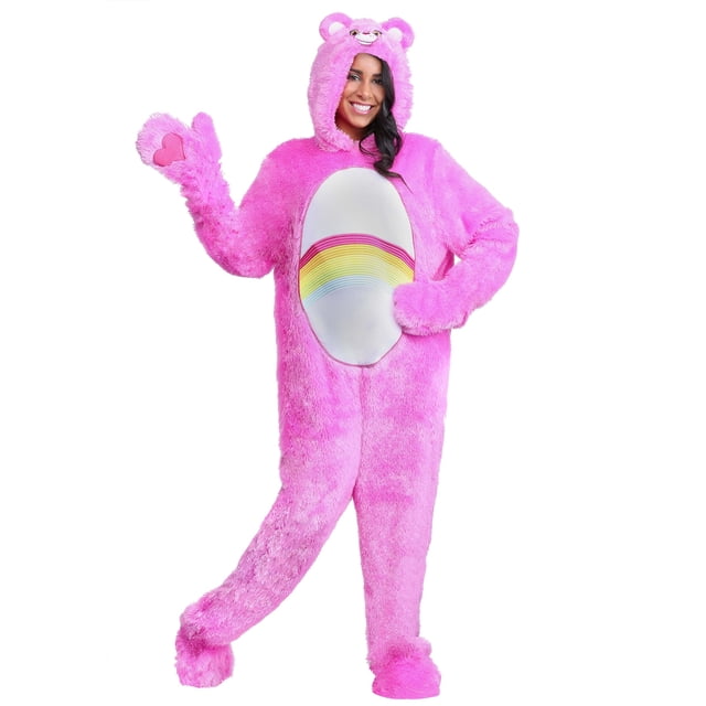 Adult Classic Care Bears Costume Plus Size Cheer Bear