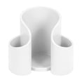 thumbnail image 2 of Storage Boxes for Organizing, Usavan Clear Plastic Storage Box U-Shaped Slot, Compact 11x8x9 cm Container for Cotton Pads Makeup Sponges Bathroom Vanity, 2 of 6
