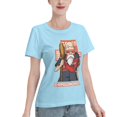 thumbnail image 2 of T-Shirt Basique à Manches Courtes pour Femmes Dragon Ball Tortue Féerique, 2 of 6