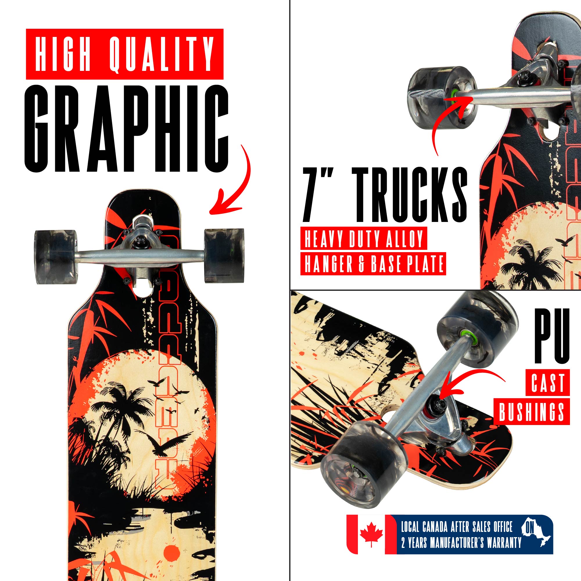 Madd Gear 31 Drop Through Skateboard