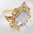 thumbnail image 3 of ZiDeTang 100pcs Rhinestone Metal Napkin Ring Acrylic Napkin Holder, 3 of 4
