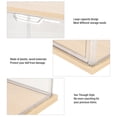 thumbnail image 4 of Clear Figure Display Case Plastic Display Box,F Action Figures Collectibles Doll Home Storage Organizing Toys Wood Base Made of Plastic and Wood Suitable for Showing Off Your, 4 of 7