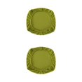 thumbnail image 1 of kurtrusly Chair Cover Slipcover Stretch Seat Computer Protection Set Anti-Dirty Thicken Solid Home Wedding Universal Decoration Yellow/Seat Mat 2Set, 1 of 6
