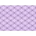 thumbnail image 1 of Ahgly Company Tapis Rectangulaire Lavable en Machine Intérieur Transitionnel Lilas Violet Riche, 5 Pieds x 7 Pieds, 1 of 7