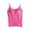 Hot Pink, variant on Besolor Women's Camisole Built-In Bra Spaghetti Straps Padded Active Yoga Tank Tops Casual Tops T-Shirts Underwear