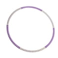 thumbnail image 1 of Anneaux Hula, Anneaux Hula Portatifs Lestés pour le Sport 6 Sections Violet Gris, 1 of 5