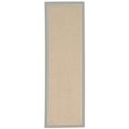 thumbnail image 1 of Athena Natural & Ice Blue 2'6" x 8' Runner, 1 of 6