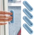 thumbnail image 3 of XZNGL 4 Pieces Self-Stick Instant Cabinet Drawer Handle Helper Auxiliary Kitchen Cabinet Door Window Handle Sticker Convenient Opening Stick-On Handles, 3 of 9