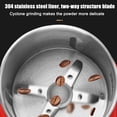 thumbnail image 4 of Portable Electric Coffee Grinder Household Mini Grain Small Spice Grinder Herb Grinder Stainless Steel Inner, 4 of 8