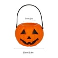 thumbnail image 2 of TopLLC 2pc/3pc/4pc Halloween Pumpkin Bucket Small Plastic Pumpkin Bucket For Kids Pumpkin Bucket Pumpkin Pail Halloween Candy Bucket Halloween Pumpkin Basket Pumpkin Basket, 2 of 7