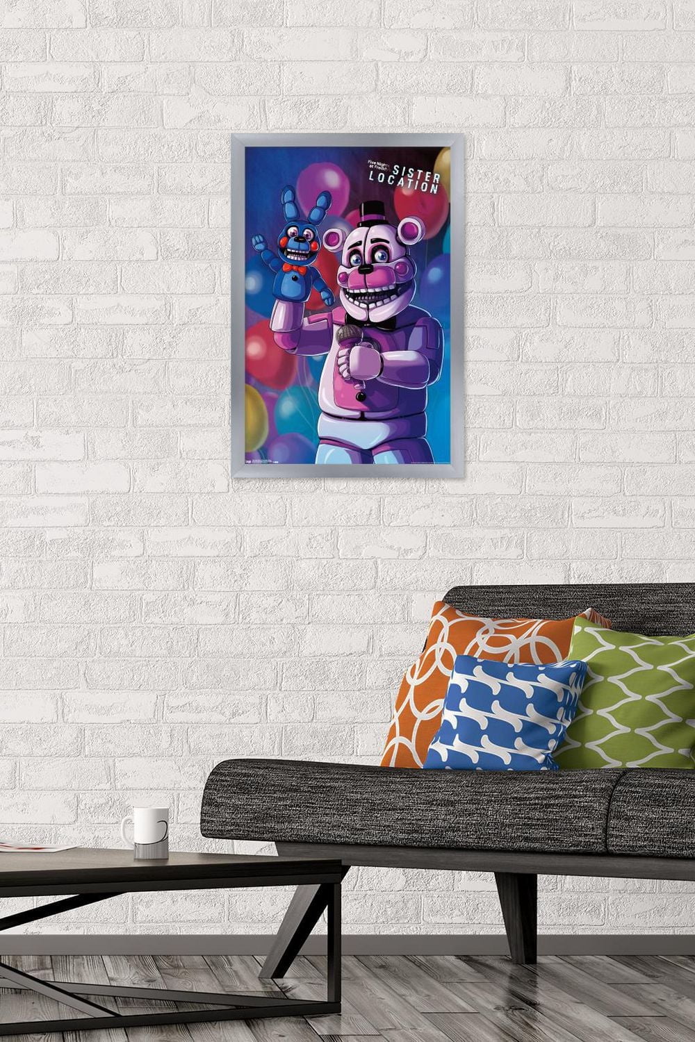 Five Nights at Freddy's: Sister Location - Funtime Freddy Wall Poster