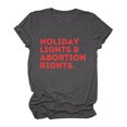 thumbnail image 2 of Pompotops T-Shirt Décontracté à Manches Courtes pour Femmes avec Imprimé Lettre, 2 of 5