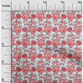 thumbnail image 1 of oneOone Coton Soie Feuilles & Imprimé Floral 1 Yard 42 Inch Wide, 1 of 4