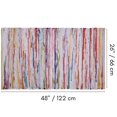thumbnail image 3 of Fabstyles Premium 100% Cotton Rug, Handmade Area Rag Rug for Living Room, Hallway, Patio, 3 of 3
