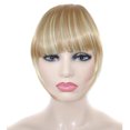 thumbnail image 2 of Fridja Bandeau Tressé Frange Synthétique Frange Résistante à la Chaleur Extensions de Cheveux pour Femme, 2 of 2