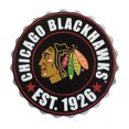 thumbnail image 1 of Forever Collectibles Chicago Blackhawks Bottle Cap Wall Logo, 1 of 2