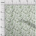 thumbnail image 2 of oneOone Cotton Poplin Light Green Fabric Water Color Craft Projects Decor Fabric Printed By The Yard 42 Inch Wide, 2 of 4