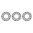 thumbnail image 4 of Youkk Alloy Crank set - Durable Precise Fit Smooth Operation - Guaranteed Compatibility Bicycles Crank 52T black 3Set, 4 of 6