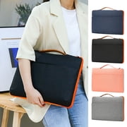 Sentmoon 14 Inch Laptop Bag Lightweight Portable Business Briefcase Fashion Computer Case Protective Durable Organizer for Men Women Work Travel
