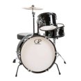 thumbnail image 1 of Granite Percussion JR3 3 Piece Junior Kit w/Cymbals, Throne & More, 1 of 3