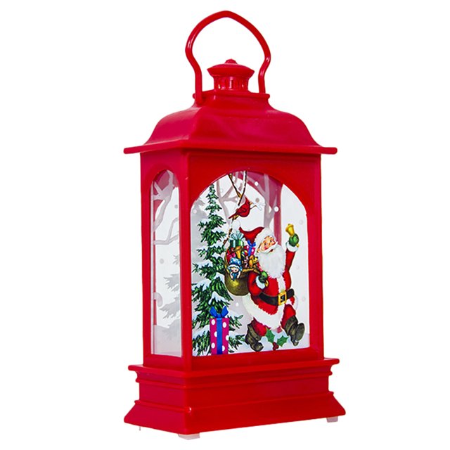 Bangcool Christmas Lantern Portable Creative Decorative Tabletop Lantern Hanging Lantern