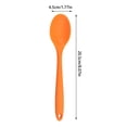 thumbnail image 2 of Heat-Resistant Silicone Spoon - Ergonomic Handle, Hanging Hole & Non-Stick - Kitchen Utensil for Stirring/Mixing/Serving, 2 of 2