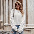 thumbnail image 4 of RKSTN Sweaters for Women Pull en Tricot à Manches Longues à la Mo Automne Sweaters, 4 of 7