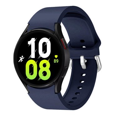 LEIXIUER (1Pack3Pack) 20mm No Gaps Silicone Sport Bands for Galaxy Watch 5 40/44mm Watch 5 Pro 45mm Samsung Galaxy Watch 4 40/44mm Classic 42/46mm Samsung Galaxy Active 2/3 Elastic Quick Release Strap