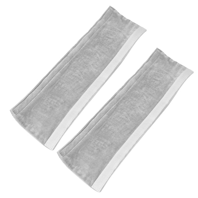 Protège-poignée de Four Confortable, Lavable à la Machine, Housses de Poignée de Frigo en Tissu, pour Frigo Micro-Ondes Gris