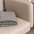 thumbnail image 4 of Meitianfacai Fleece Throw Blanket for Couch - Grey Throw Blankets Lightweight Fuzzy Cozy Soft Plush Warm Blankets and Throws for Sofa(Gray,50x60 inches）, 4 of 8