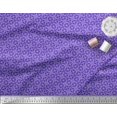 thumbnail image 3 of Soimoi Blue Heavy Canvas Fabric Arrow & Diamond Geometric Print Sewing Fabric Yard 58 Inch Wide, 3 of 5