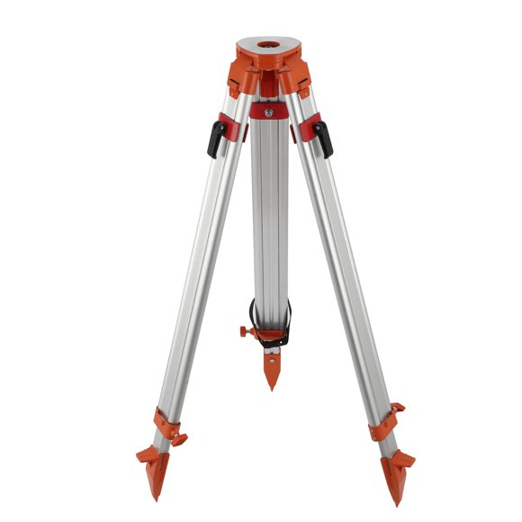 Yiwa Construction Survey Tripod, 5/8"-11 Mount, Flat Head, Easy Transport