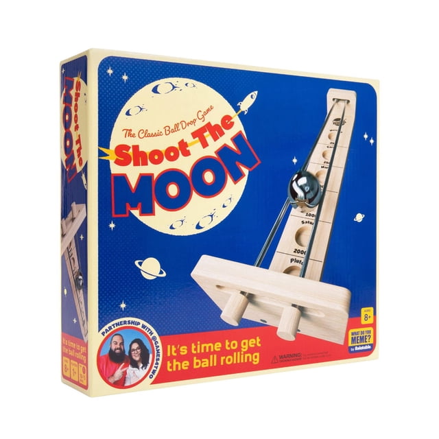 Shoot the Moon Game — Balancing Game with Moon Ball, For Family Game Night