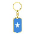 thumbnail image 4 of Drapeau de la Somalie Porte-Clés Pivotant en Acier Inoxydable Ou or 18 Carats, 4 of 8