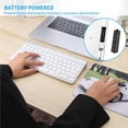 thumbnail image 4 of EIMELI Wireless Keyboard 2.4g Battery Powered Super Thin Keyboard Se No.1, 4 of 8