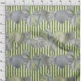 thumbnail image 4 of oneOone Georgette Viscose Medium Gray Fabric Sea Shells Ocean Craft Projects Decor Fabric Printed By The Yard 42 Inch Wide, 4 of 4