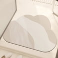 thumbnail image 2 of Vwrxbz Bath Mat Non Slip Super Absorbent Silicone Bathroom Rug Fast Drying Washable Shower Floor Mat Cloud Shape 16x24, 2 of 9