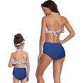 thumbnail image 3 of Girls Swimsuit High Waisted Two Pieces Bikini Set Swimwear Bathing Suits, 3 of 7