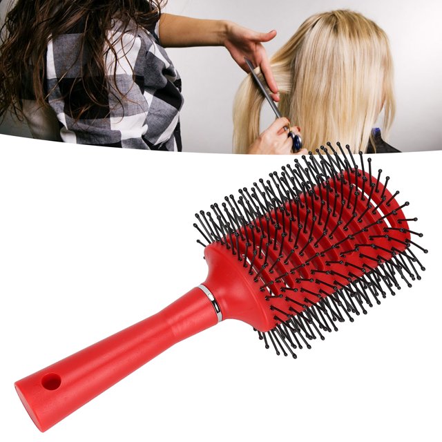 Brosse à Cheveux à Rouleau, Brosse à Cheveux Ronde de Dispersion d'Huile de Soin des Cheveux pour Usage Domestique